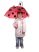 Gyerek esernyő katicás 70cm