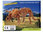 3D Fapuzzle dínók - Triceratops