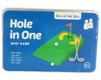 Mini úti játék - mini golf - fém dobozban