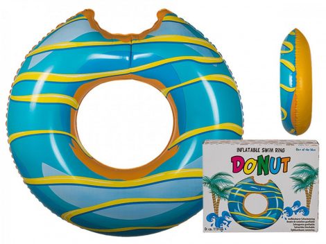 Felfújható úszógumi, Blue Donut kb. 119 cm