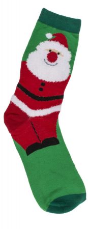Vicces karácsonyi zokni - Mikulásos