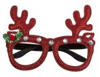 Karácsonyi party szemüveg - rénszarvasos
