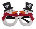 Karácsonyi party szemüveg - hóemberes