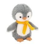   Milo the Penguin - Plüss pingvin sállal 15 cm - Orange Toys
