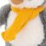 Milo the Penguin - Plüss pingvin sállal 20 cm - Orange Toys