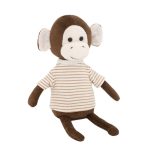   Charlie the Monkey - Plüss majom pulóverben 15 cm - Orange Toys
