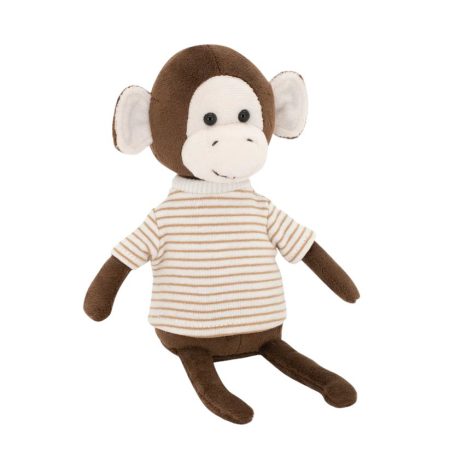 Charlie the Monkey - Plüss majom pulóverben 15 cm - Orange Toys