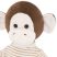 Charlie the Monkey - Plüss majom pulóverben 15 cm - Orange Toys