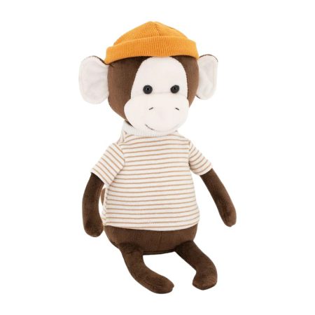 Charlie the Monkey - Plüss majom sapkával 20 cm - Orange Toys