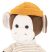 Charlie the Monkey - Plüss majom sapkával 20 cm - Orange Toys