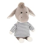  Frankie the Donkey - Plüss szamár pulóverben 15 cm - Orange Toys