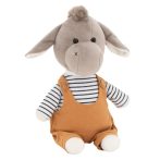   Frankie the Donkey - Plüss szamár pulóverben 20 cm - Orange Toys
