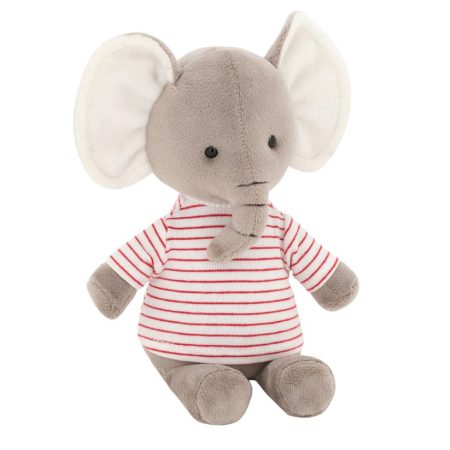 Bruno the Elephant - Plüss elefánt pulóverben 15 cm - Orange Toys