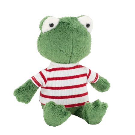 Ozzy the Frog - Plüss béka pulóverben 20 cm - Orange Toys