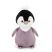 Csillogó szemű plüss Pingvin lila 35cm Orange Toys