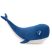 Plüss bálna 35cm - Ocean Collection - Orange Toys