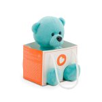   Surprise the Bear - Plüss mackó ajándék tasakban - Orange Toys - türkiz