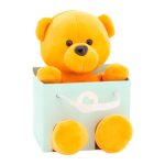   Surprise the Bear - Plüss mackó ajándék tasakban - Orange Toys - narancssárga