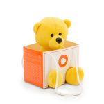   Surprise the Bear - Plüss mackó ajándék tasakban - Orange Toys - citromsárga