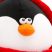 Cool Birds - Extra puha óriás plüss pingvin 50 cm - Orange Toys