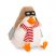 Cool Birds - Extra puha óriás plüss liba 50 cm - Orange Toys