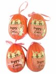 Húsvéti dekorációs tojás nyuszik bögrében  4db
