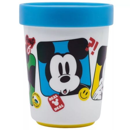 Csúszásgátlós műanyag pohár 260 ml - Mickey egér