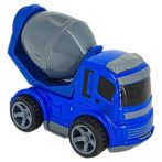 Játék lendkerekes teherautó - kék mixer