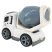Játék lendkerekes teherautó 11x5,5 cm - fehér mixer