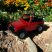 Játék Jeep terepjáró 1:72 - Piros