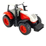 Játék traktor - piros 1:64