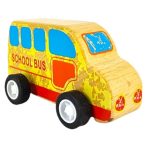 Fa lendkerekes iskolabusz