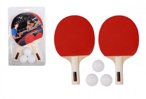 Ping pong ütő szett, 2db ütő 3 db labda - Vektory