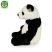 Plüss panda ülő 46 cm - környezetbarát