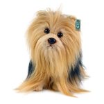   Plüss kutya yorkshire terrier álló 30 cm - környezetbarát