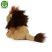 Plüss oroszlán ülő 18 cm - környezetbarát