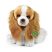 Plüss kutya Cavalier King Charles Spániel ülő 28 cm - környezetbarát