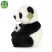Plüss panda kölyökkel 27 cm - környezetbarát
