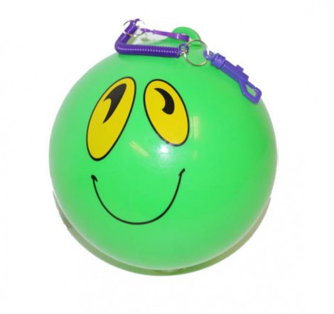 Lábtengó labda 30 cm - zöld