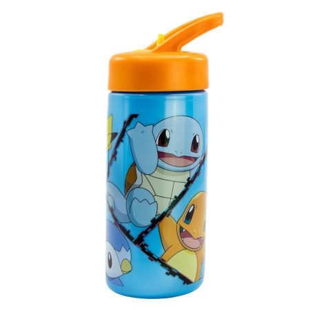 Pokemon kulacs Lezárható szívószállal 410 ml BPA mentes