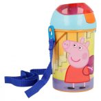   Peppa Malac Pop Up Kulacs nyakbaakasztóval 450 ml BPA mentes