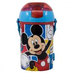   Mickey egér Pop Up Kulacs nyakbaakasztóval 450 ml BPA mentes