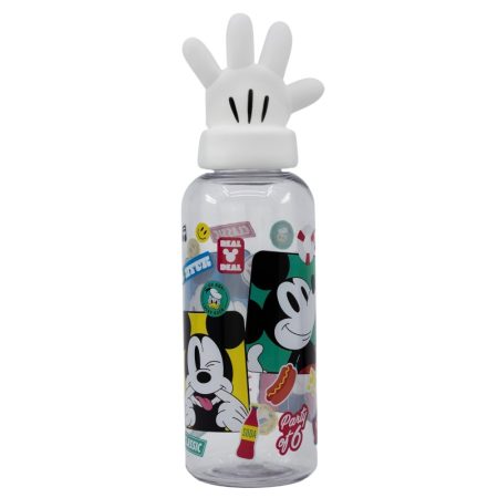 Mickey egér kulacs 3D figurás kupakkal 560 ml BPA mentes