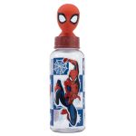 Spiderman kulacs 3D figurás kupakkal 560 ml BPA mentes