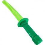Óriás buborékfújó - Zöld kard formájú 38 cm 130 ml