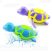 Felhúzható teknős fürdő játék kék színű