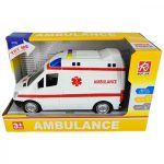 Funkciós játék ambulance mentőautó fénnyel és hanngal