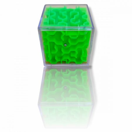 Mini labirintus kocka zöld