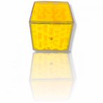 Mini labirintus kocka citromsárga