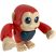 Interaktív majom hangvezérlésű - piros